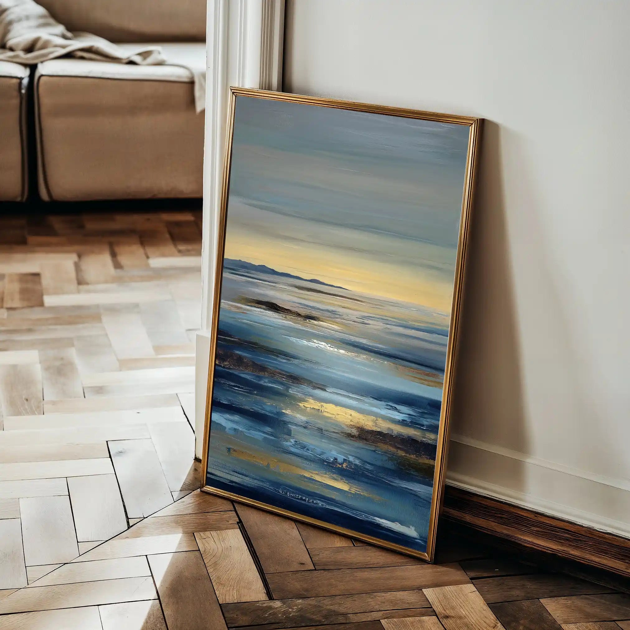 Abstract 1934 Canvas Art 60 x 40 cm / Stretched on hidden frame