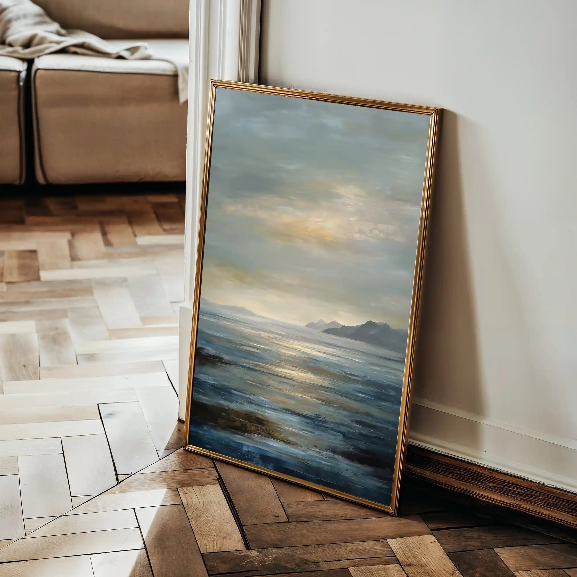 Abstract 1935 Canvas Art 60 x 40 cm / Stretched on hidden frame