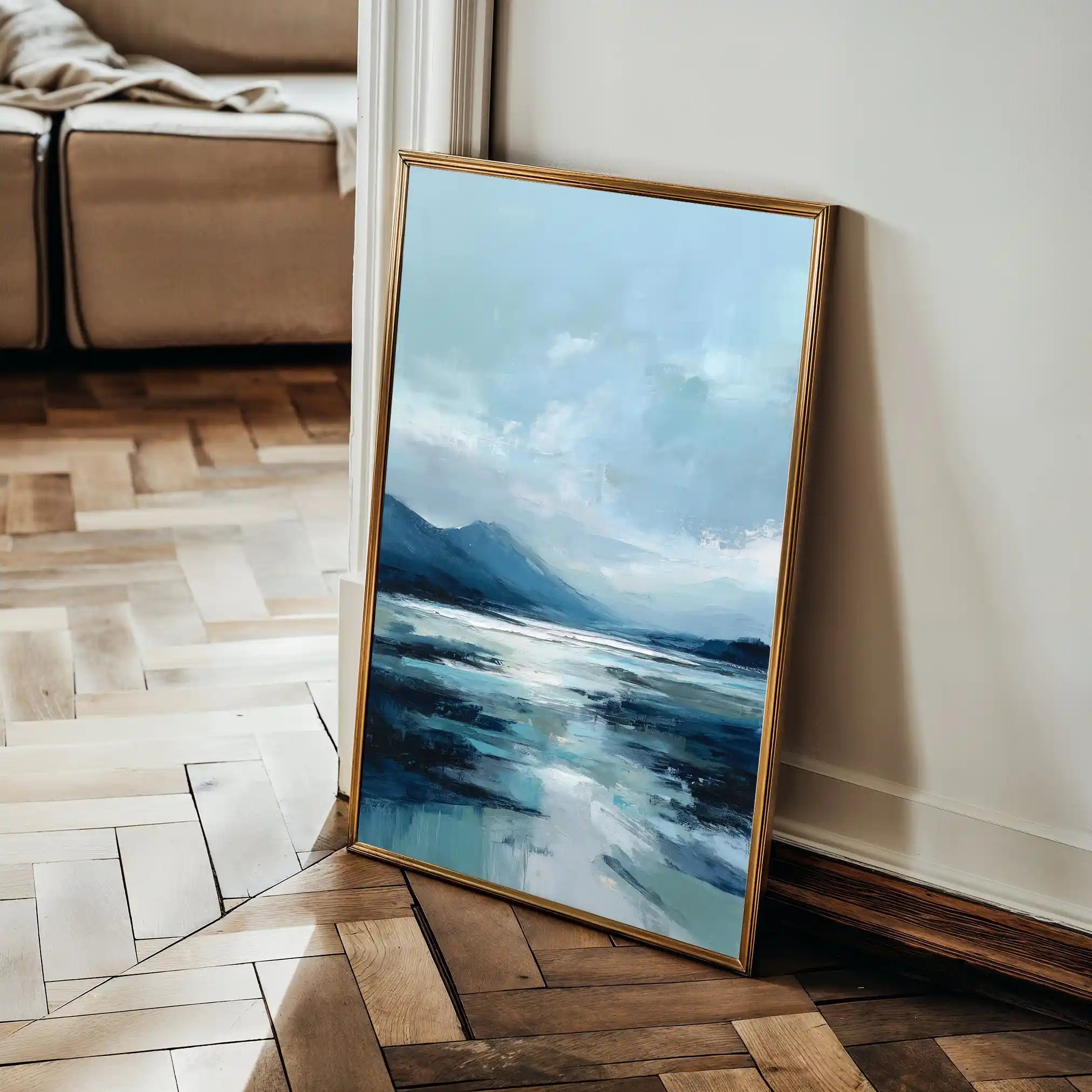 Abstract 1936 Canvas Art 60 x 40 cm / Stretched on hidden frame