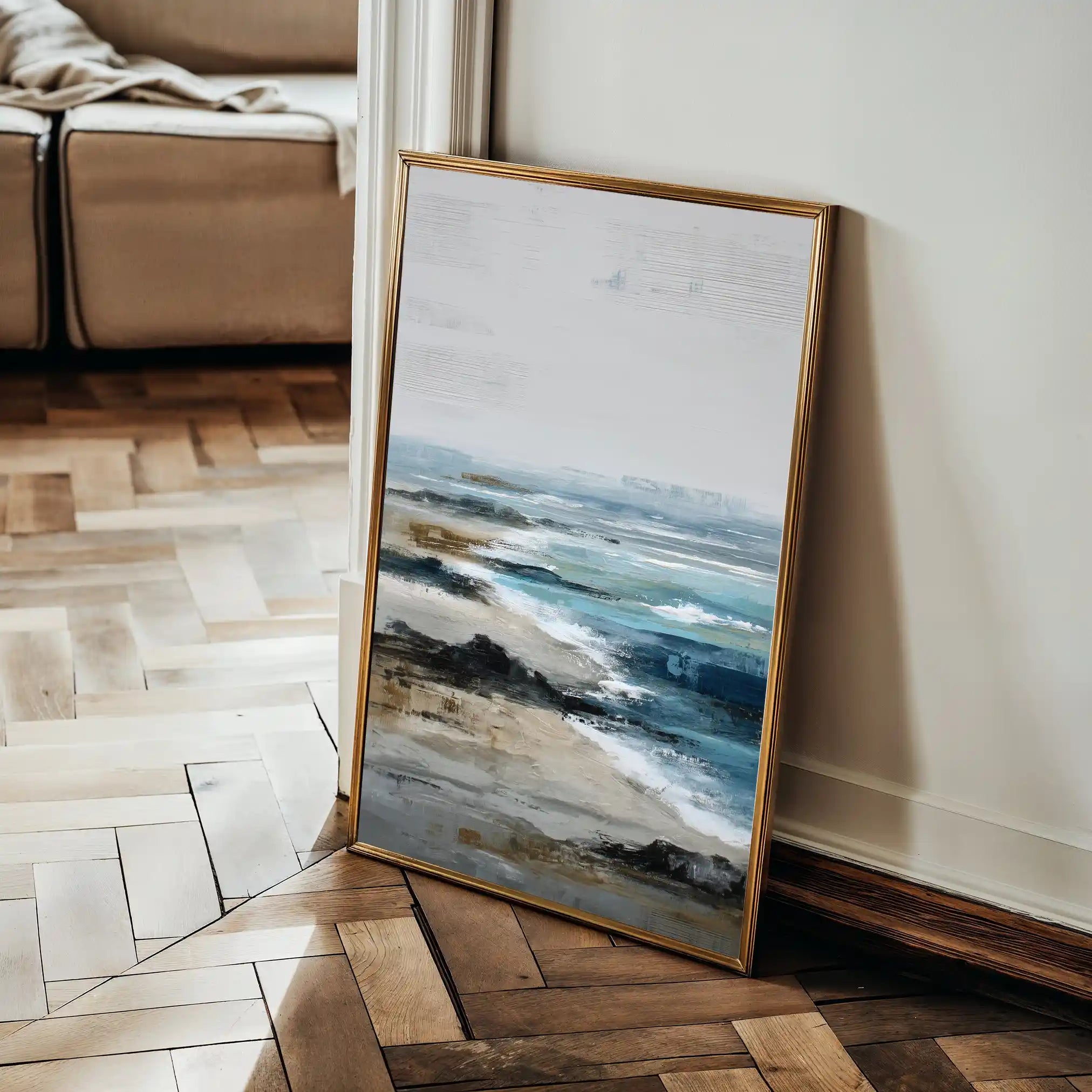 Abstract 1938 Canvas Art 60 x 40 cm / Stretched on hidden frame