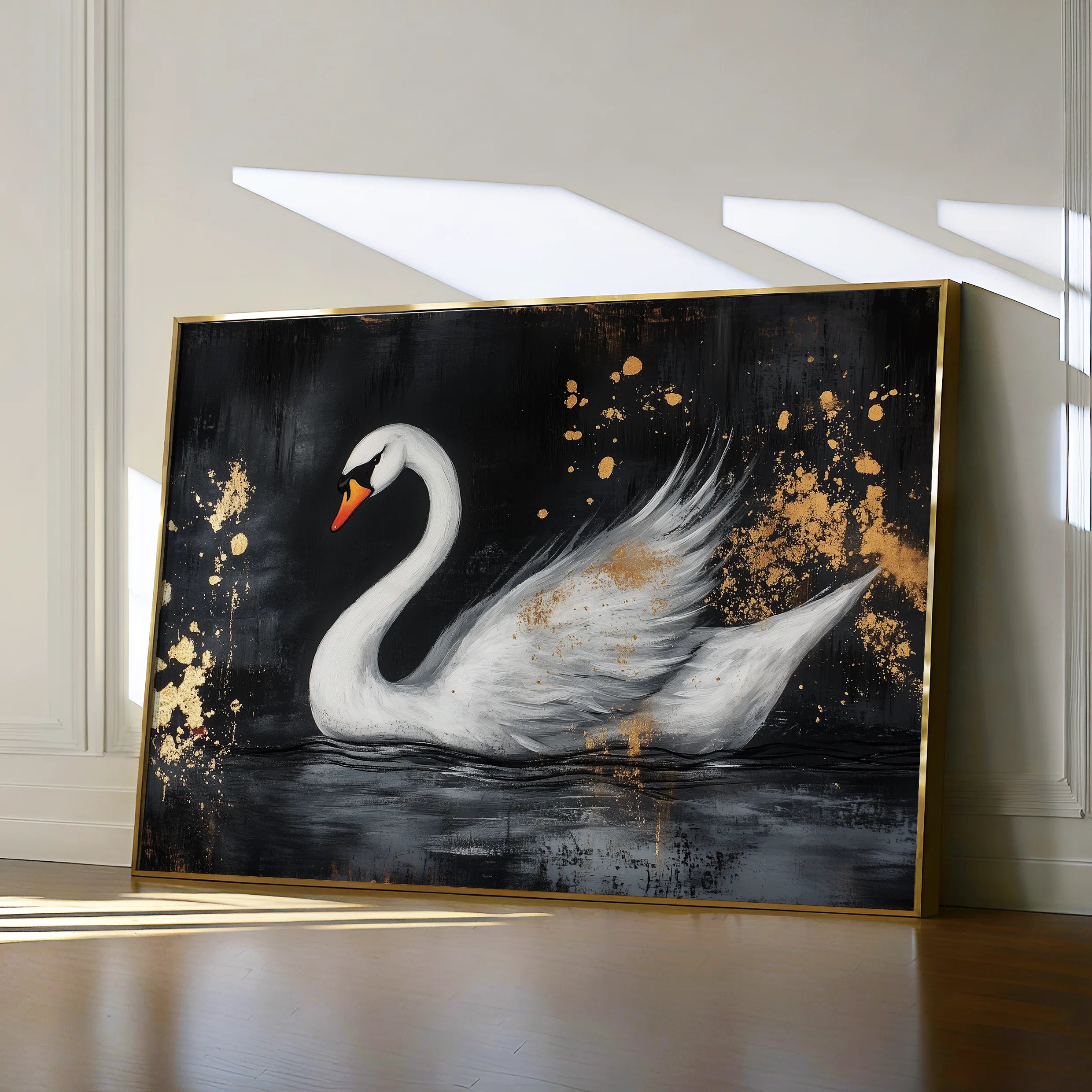 Animals Canvas Wall Art WAD194-AN 90 x 60 cm / Stretched on hidden frame