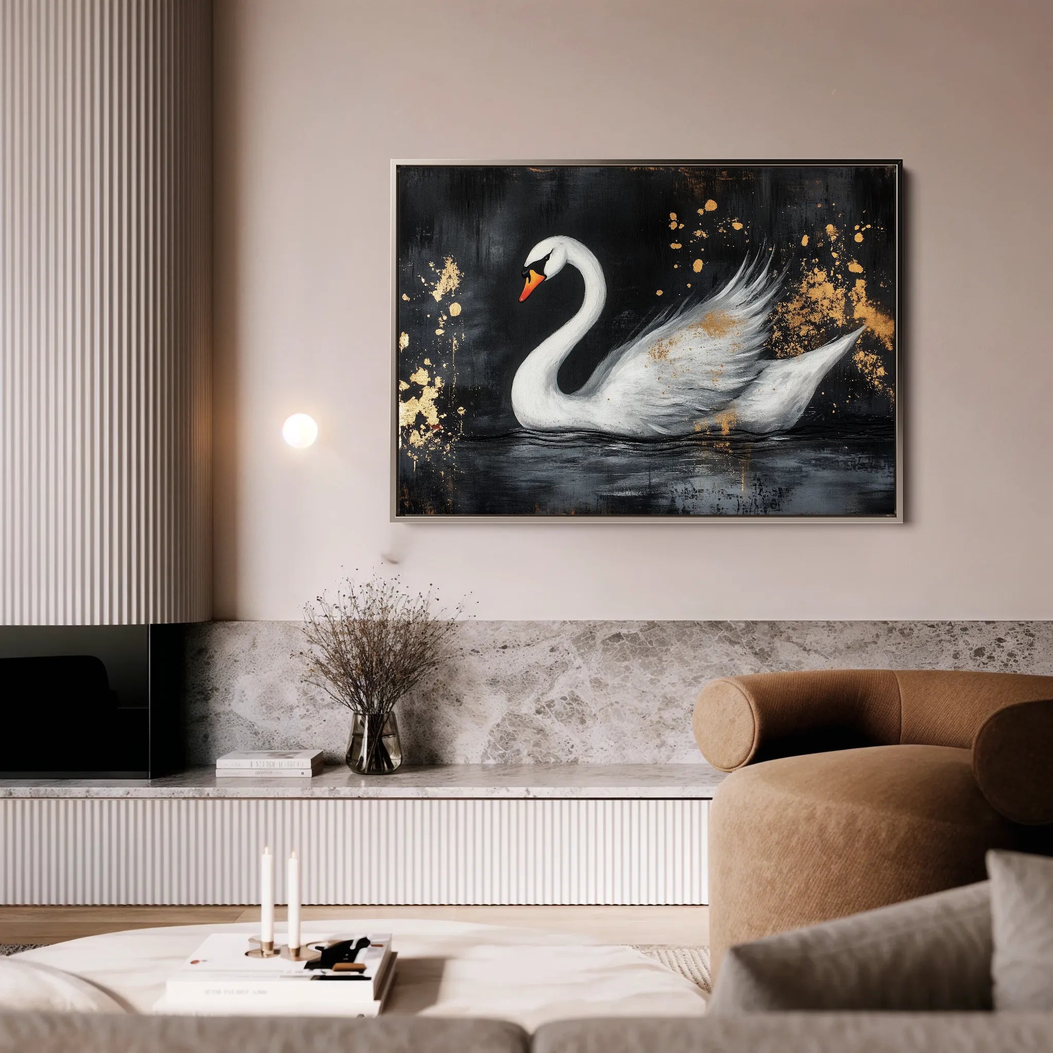Animals Canvas Wall Art WAD194-AN 90 x 60 cm / Stretched on hidden frame