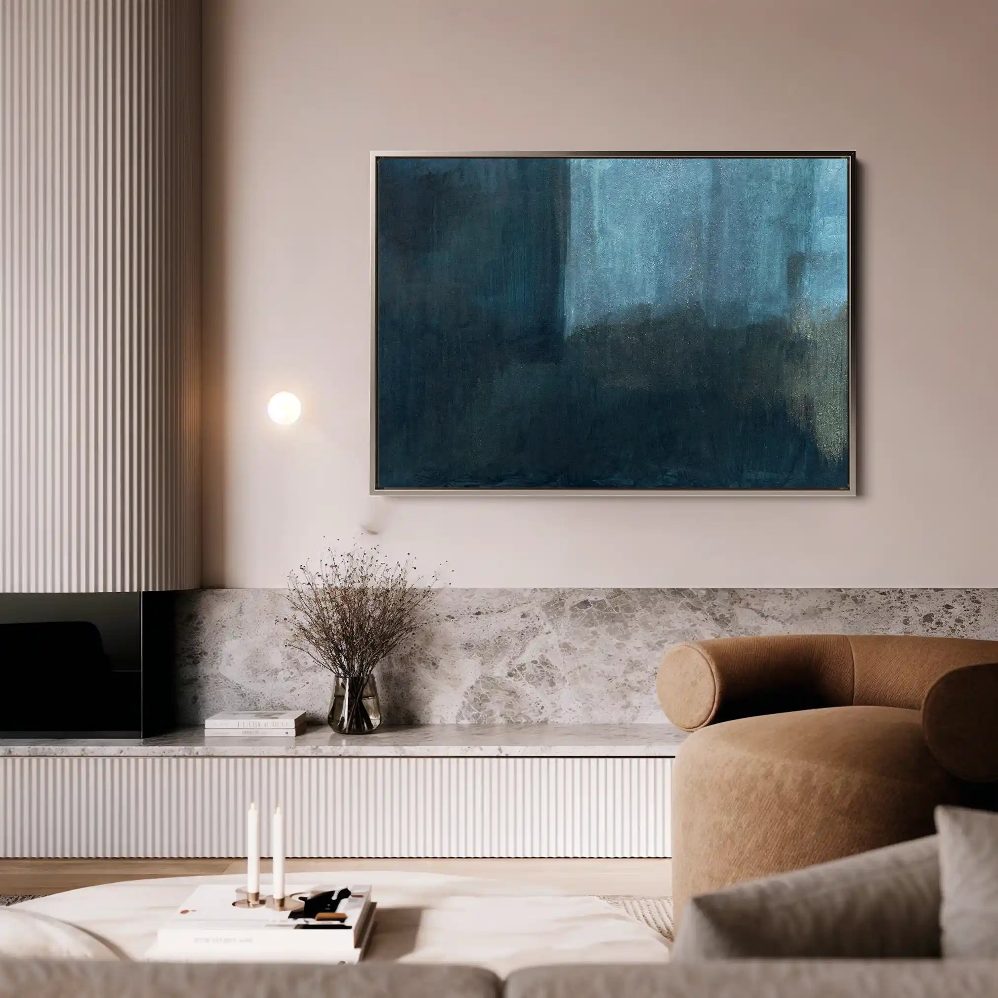 Abstract 194 Canvas Art 60 x 40 cm / Stretched on hidden frame