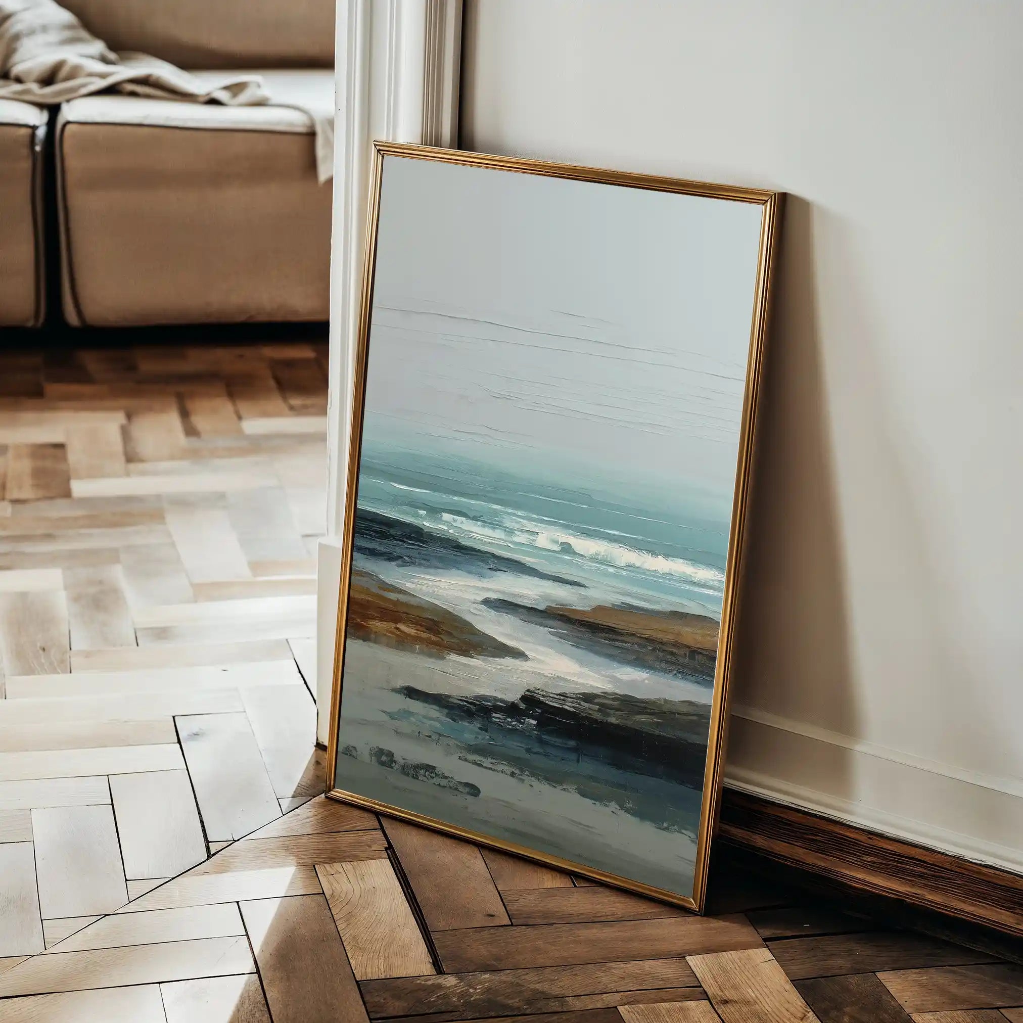 Abstract 1940 Canvas Art 60 x 40 cm / Stretched on hidden frame