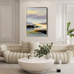 Abstract 1944 Canvas Art 60 x 40 cm / Stretched on hidden frame