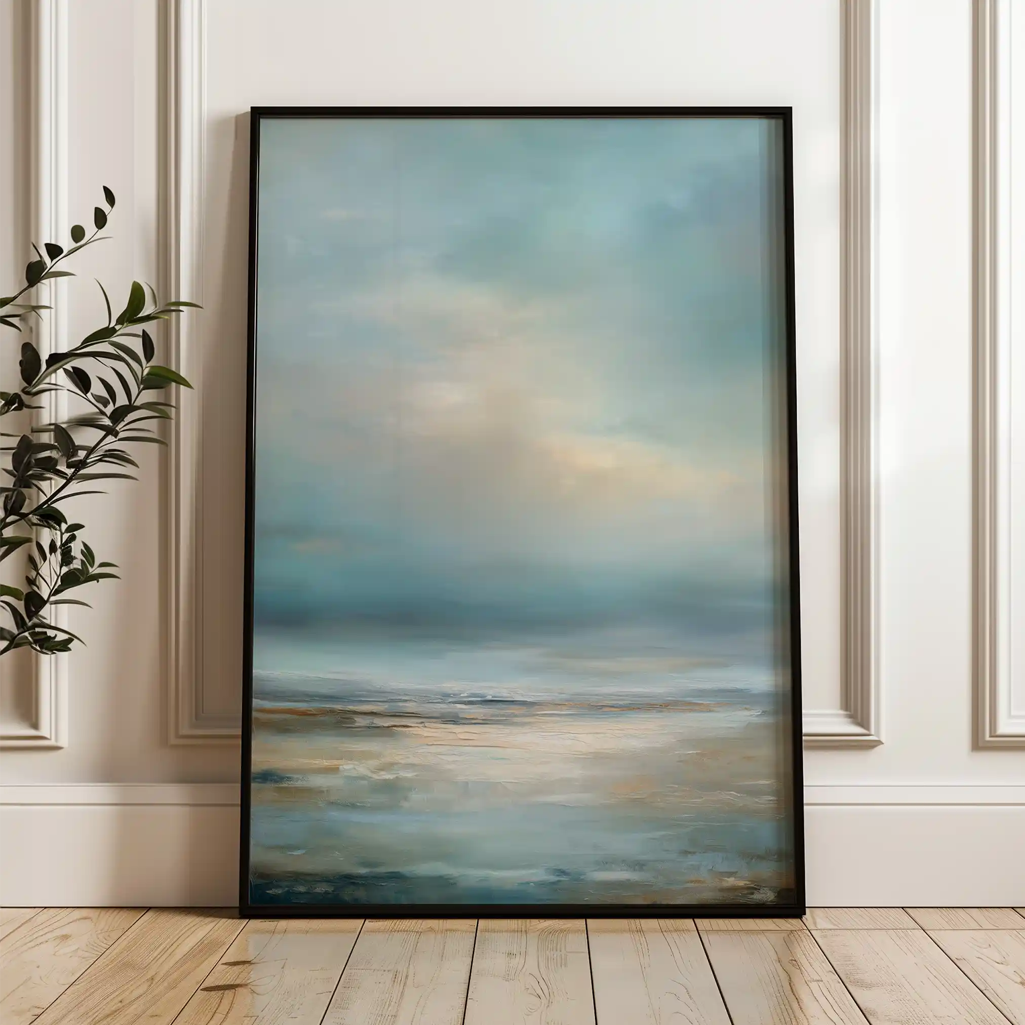 Abstract 1945 Canvas Art 60 x 40 cm / Stretched on hidden frame