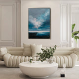 Abstract 1947 Canvas Art 60 x 40 cm / Stretched on hidden frame