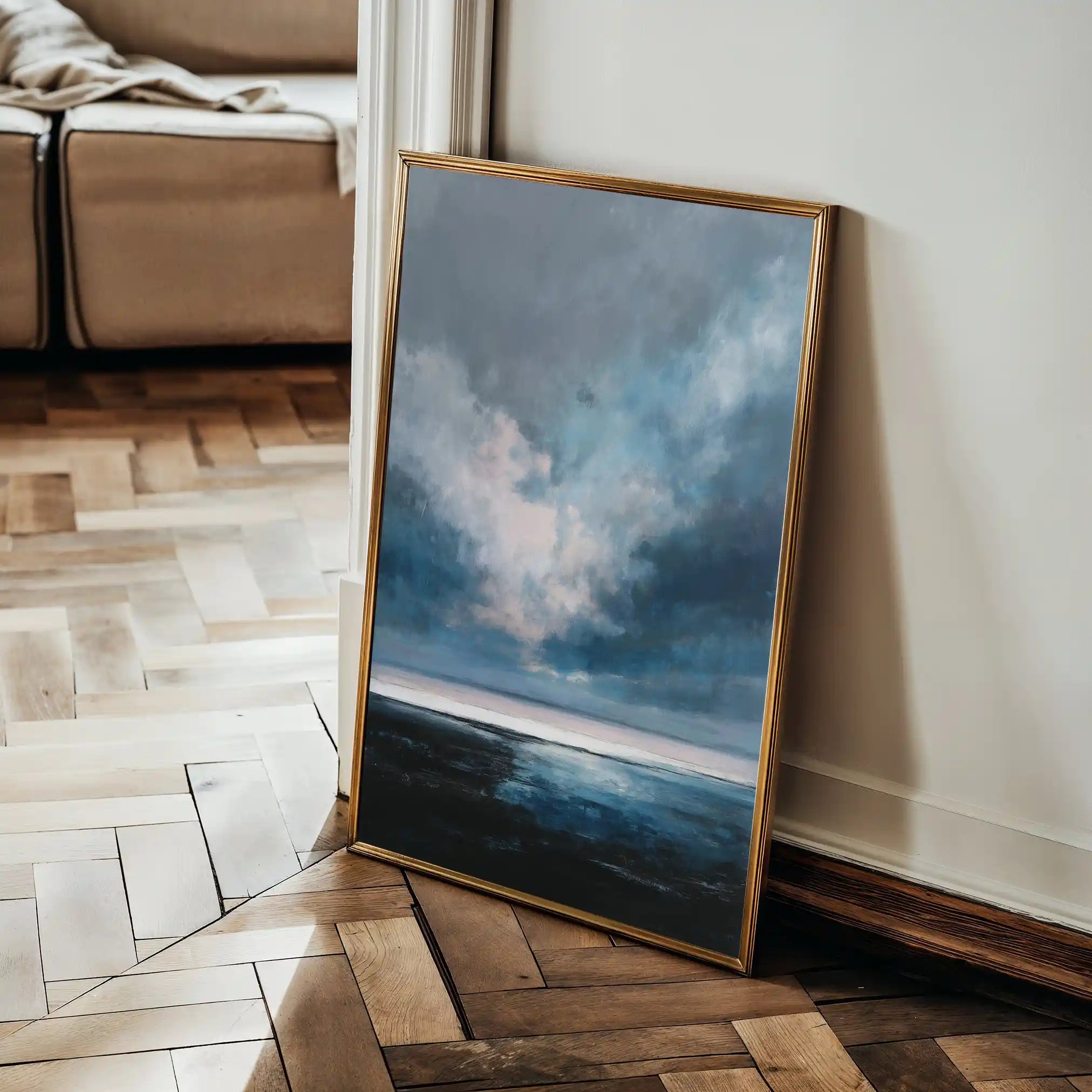 Abstract 1947 Canvas Art 60 x 40 cm / Stretched on hidden frame