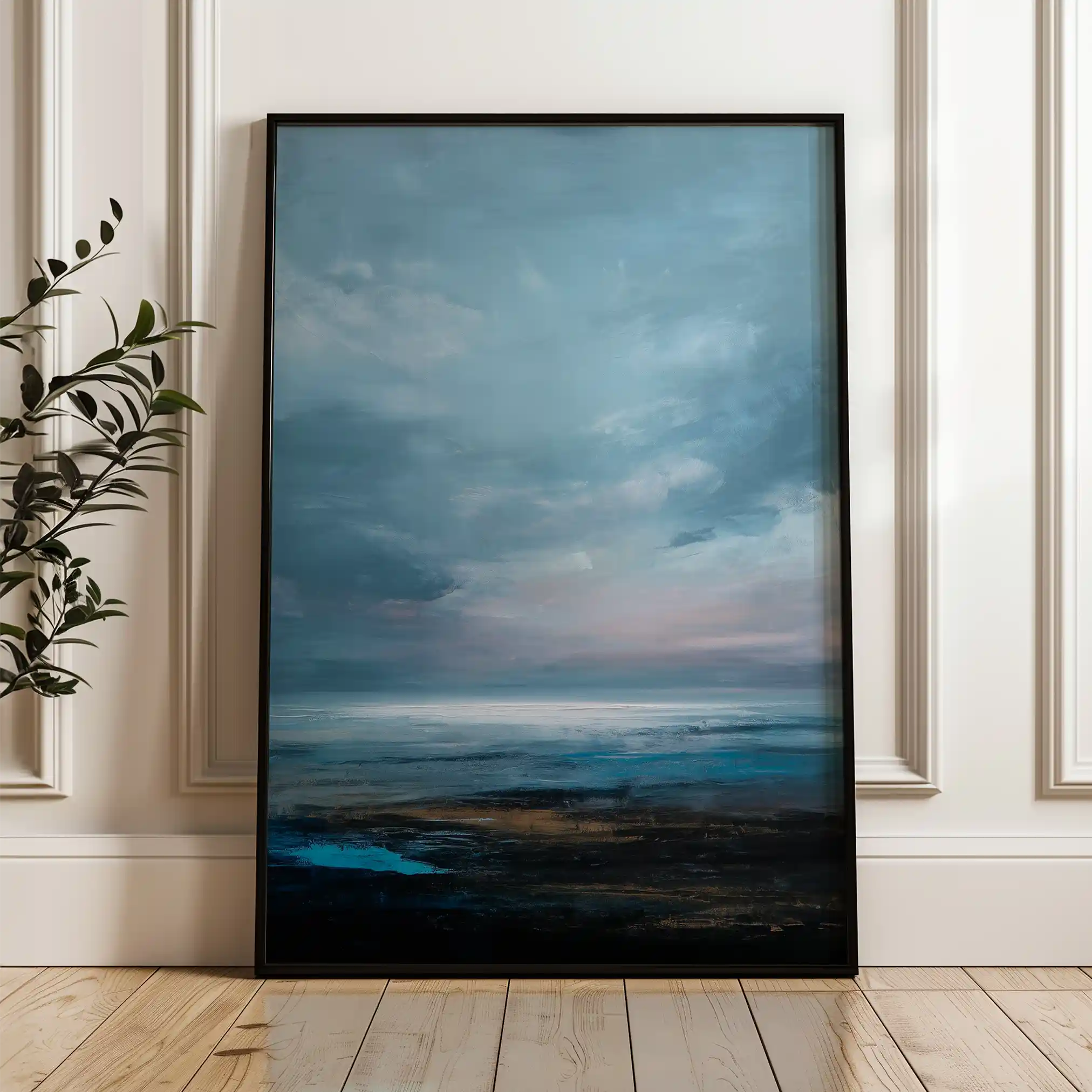 Abstract 1948 Canvas Art 60 x 40 cm / Stretched on hidden frame