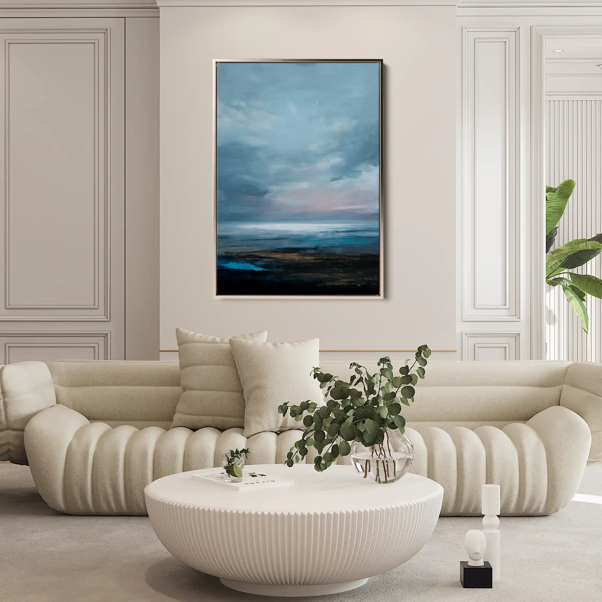 Abstract 1948 Canvas Art 60 x 40 cm / Stretched on hidden frame
