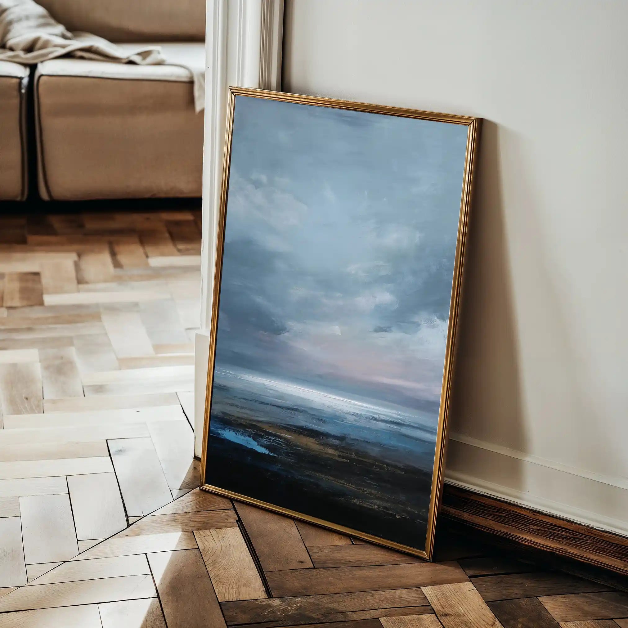 Abstract 1948 Canvas Art 60 x 40 cm / Stretched on hidden frame