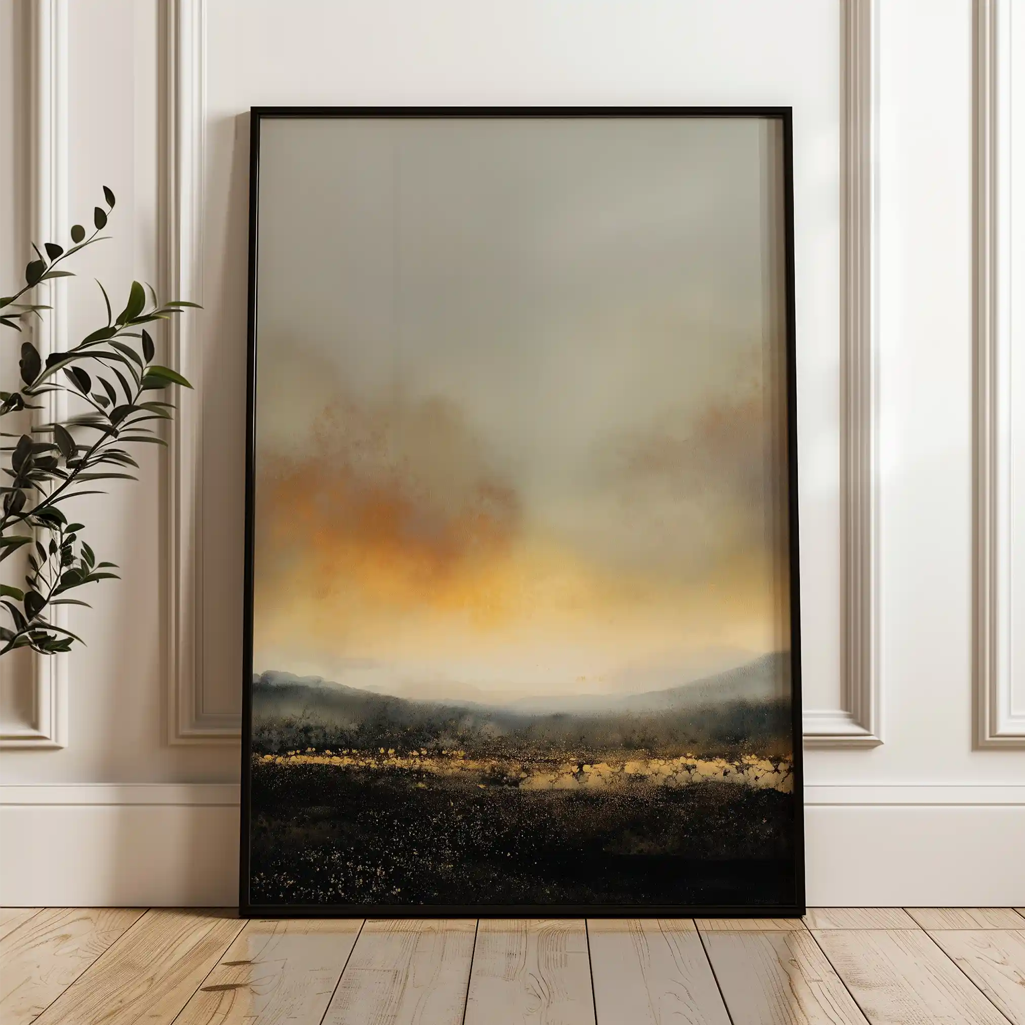Abstract 1949 Canvas Art 60 x 40 cm / Stretched on hidden frame
