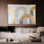 Boho 195 Canvas Art 90 x 60 cm / Stretched on hidden frame