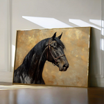 Horses 195 Canvas Art 90 x 60 cm / Stretched on hidden frame