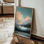 Abstract 1951 Canvas Art 60 x 40 cm / Stretched on hidden frame
