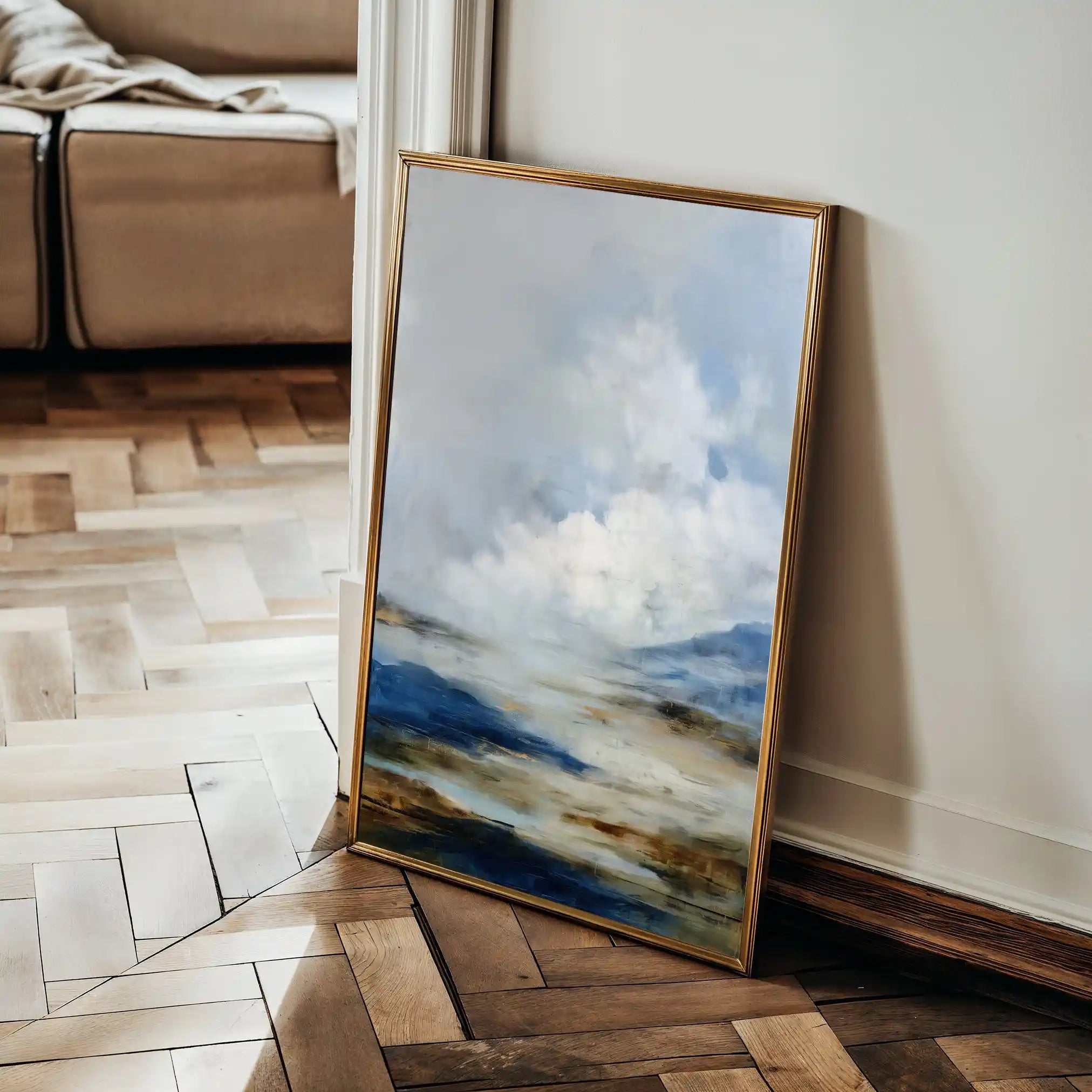 Abstract 1953 Canvas Art 60 x 40 cm / Stretched on hidden frame