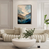 Abstract 1954 Canvas Art 60 x 40 cm / Stretched on hidden frame