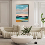 Abstract 1955 Canvas Art 60 x 40 cm / Stretched on hidden frame