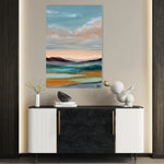 Abstract 1955 Canvas Art 60 x 40 cm / Stretched on hidden frame