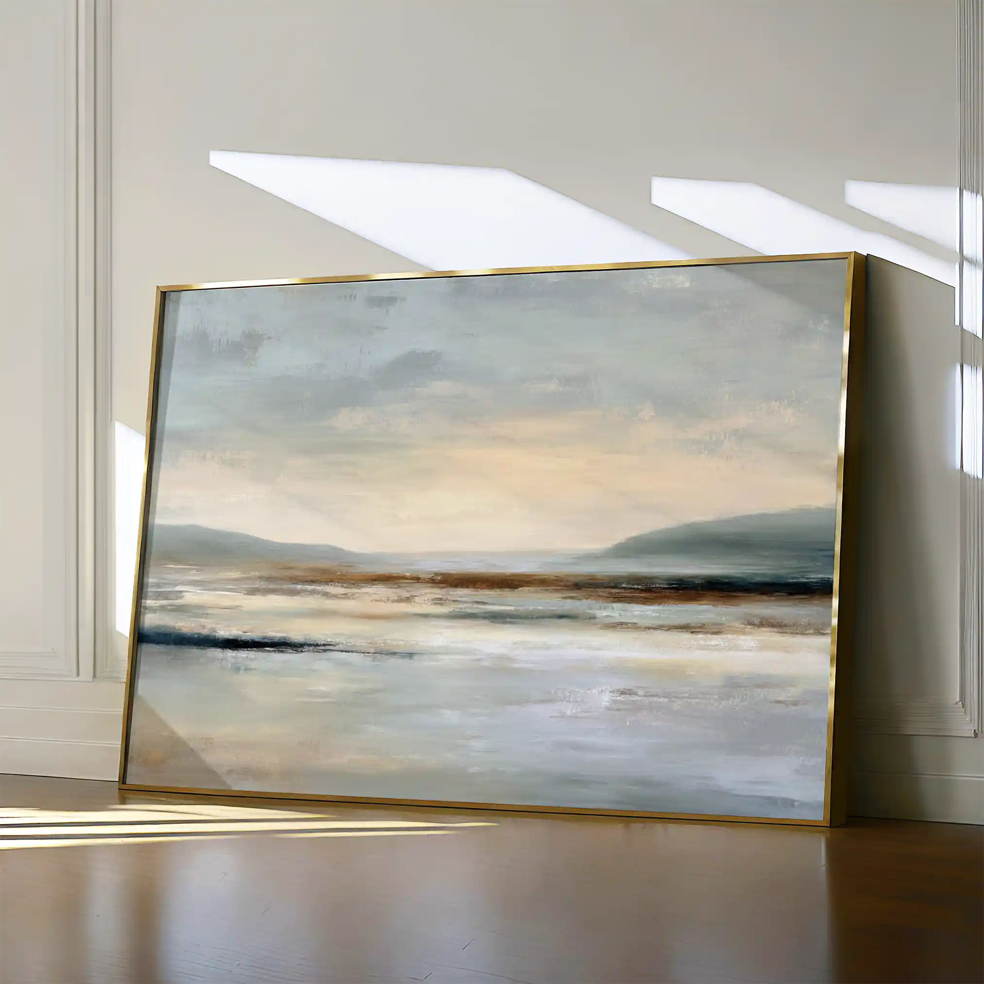 Abstract 1957 Canvas Art 60 x 40 cm / Stretched on hidden frame