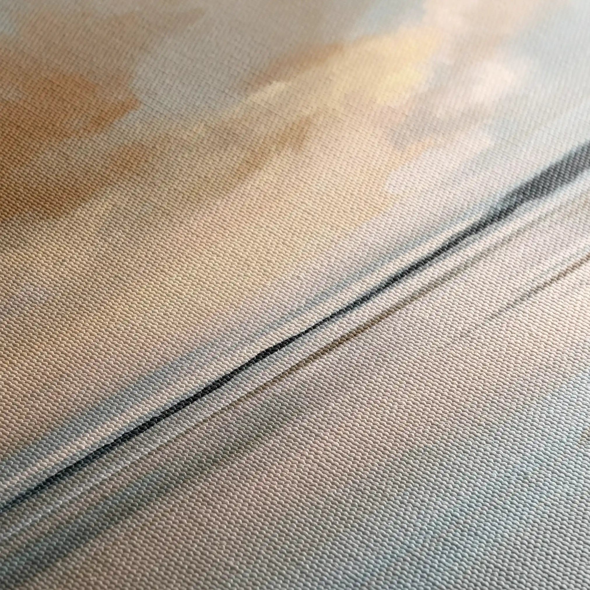 Abstract 1959 Canvas Art 60 x 40 cm / Stretched on hidden frame