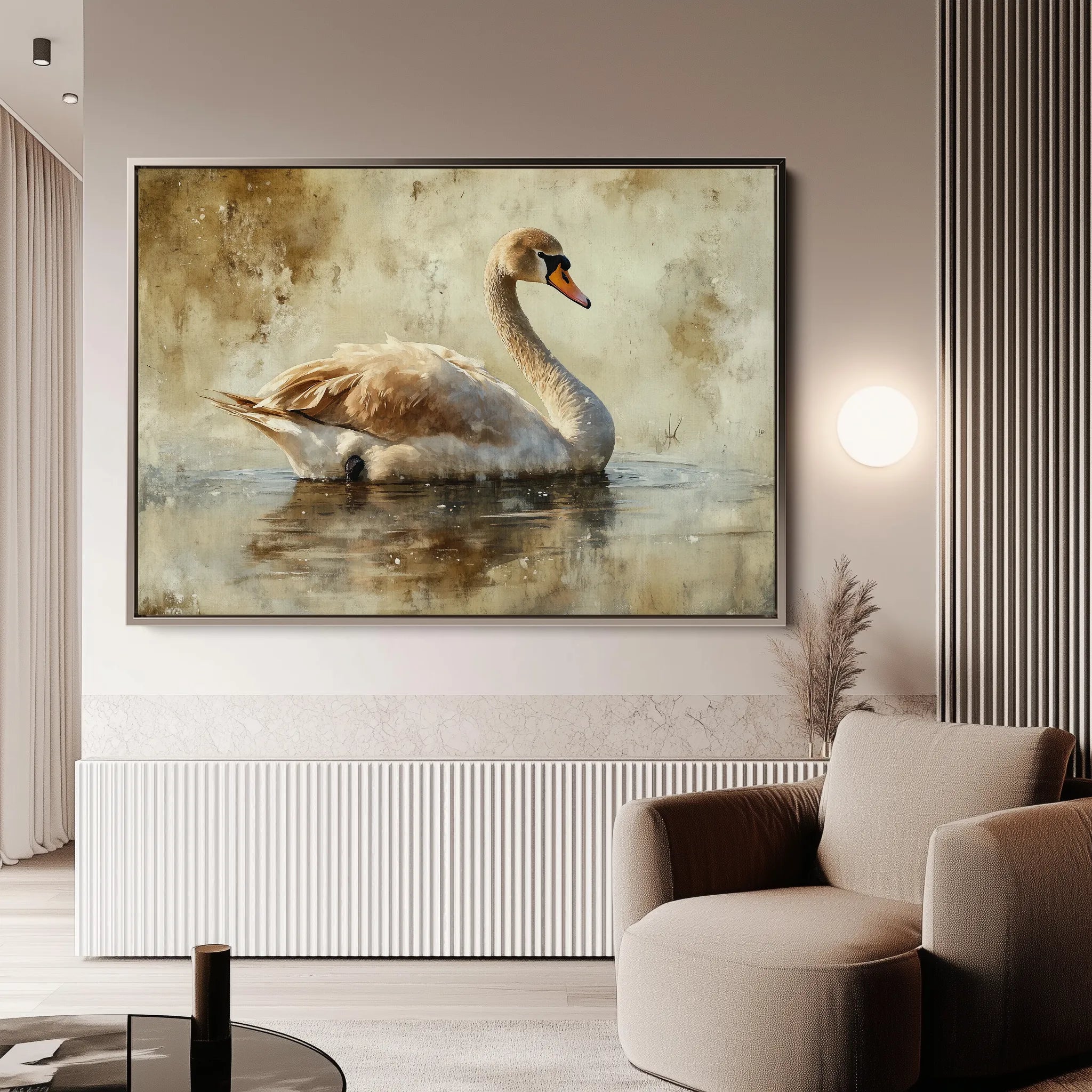 Animals Canvas Wall Art WAD196-AN 90 x 60 cm / Stretched on hidden frame