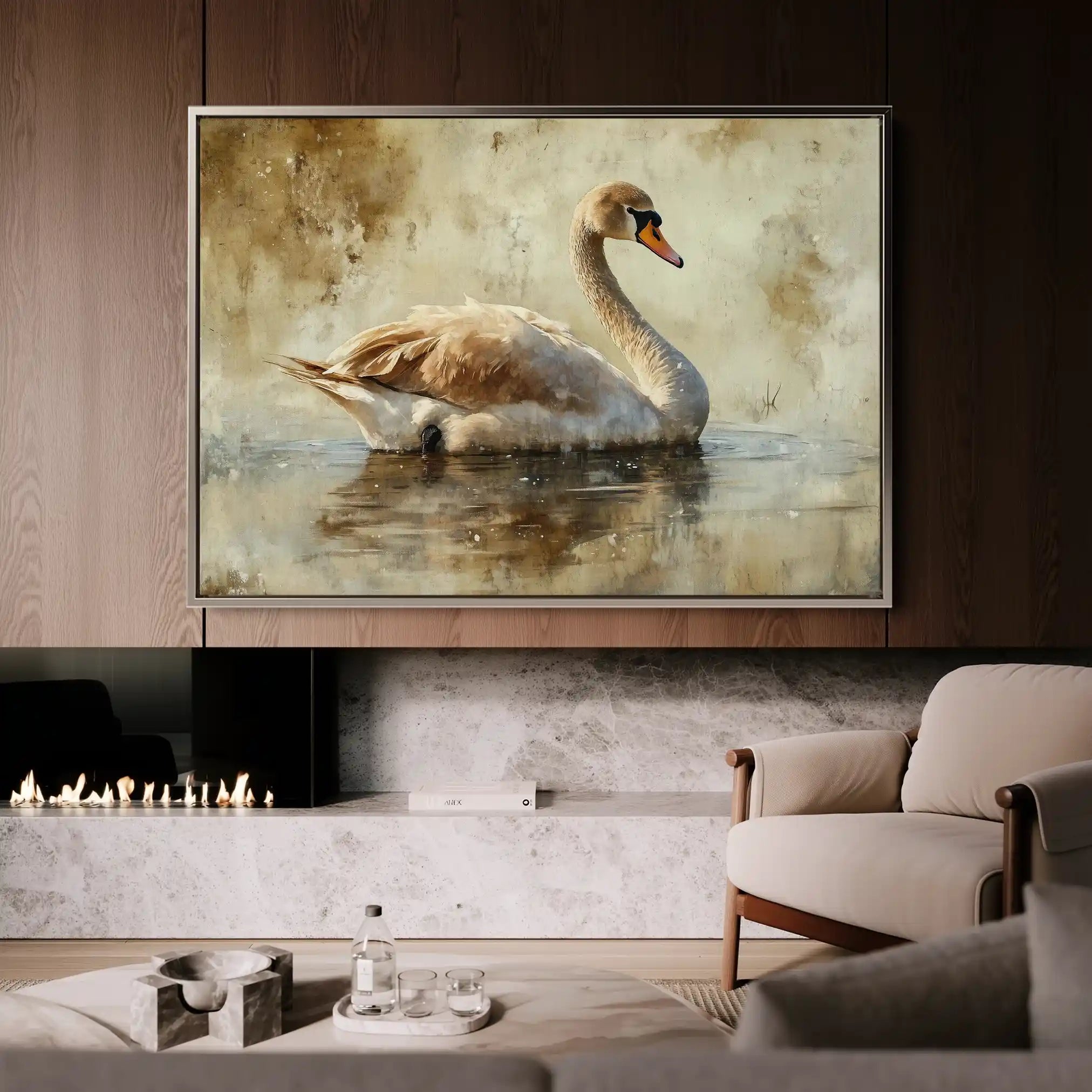 Animals 196 Canvas Art 90 x 60 cm / Stretched on hidden frame