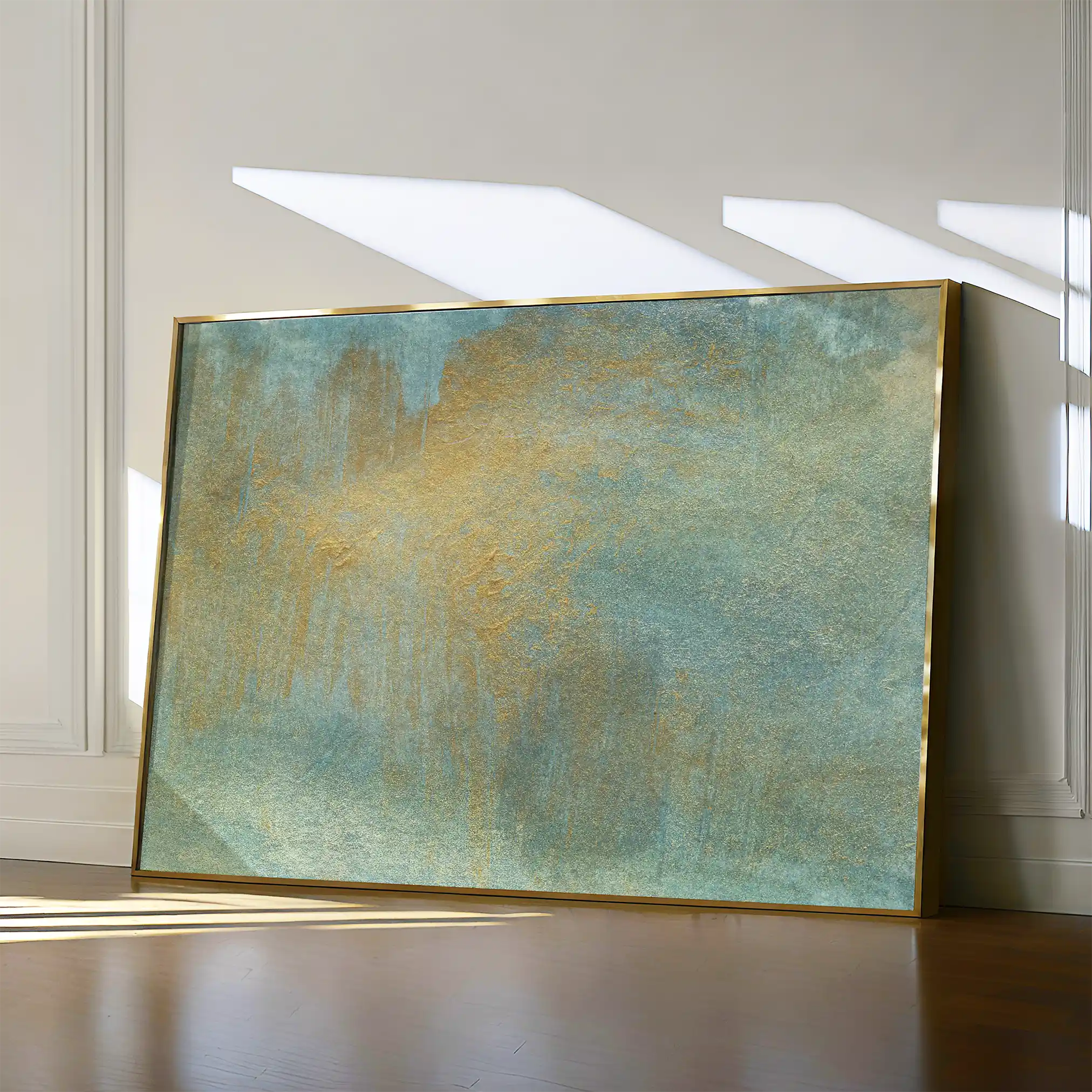 Abstract 196 Canvas Art 60 x 40 cm / Stretched on hidden frame