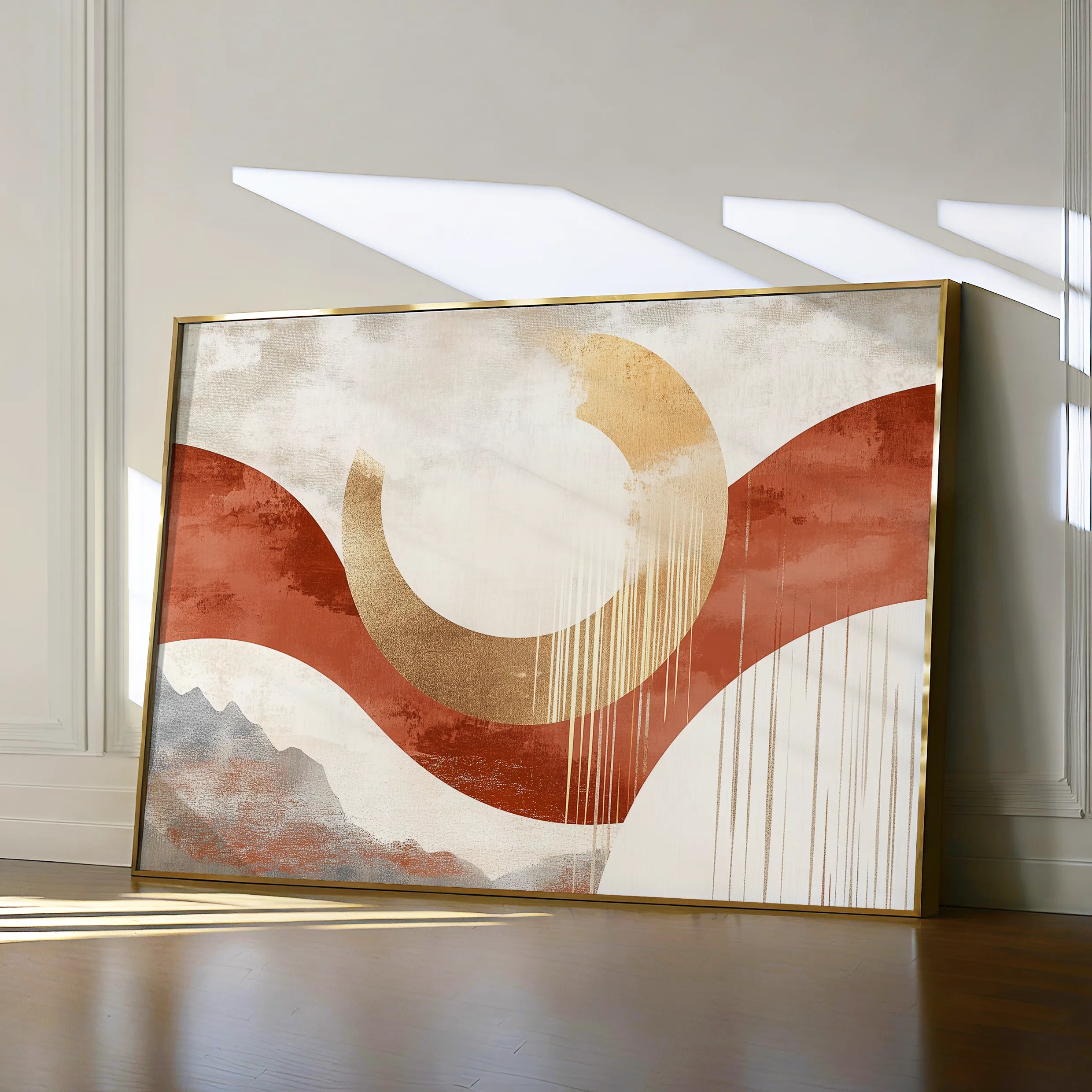 Boho Canvas Wall Art WAD196-BH 90 x 60 cm / Stretched on hidden frame