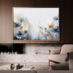 Floral Canvas Wall Art WAD196-F 90 x 60 cm / Stretched on hidden frame