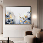 Floral Canvas Wall Art WAD196-F 90 x 60 cm / Stretched on hidden frame