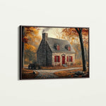 Landscape 196 Canvas Art 90 x 60 cm / Stretched on hidden frame
