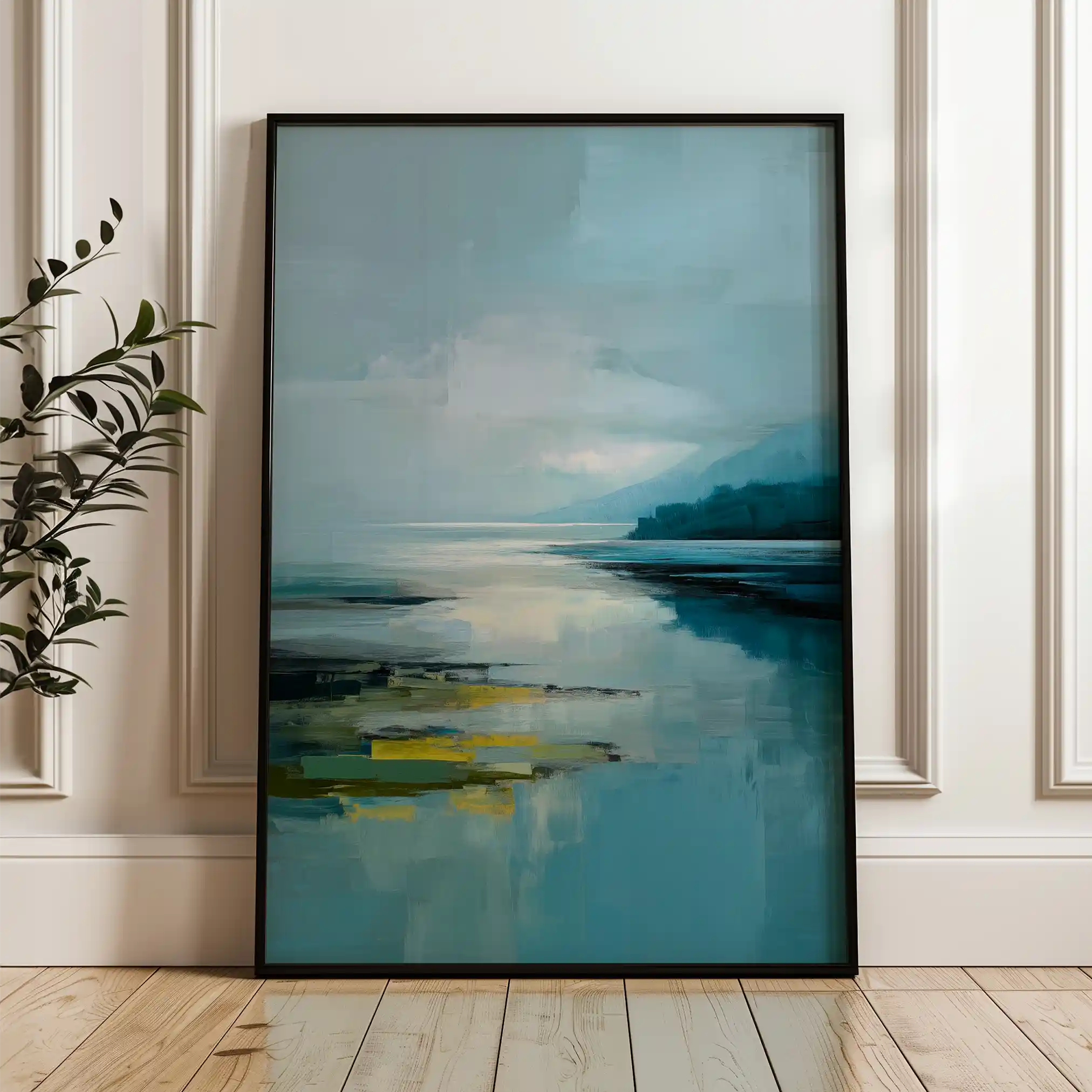 Abstract 1963 Canvas Art 60 x 40 cm / Stretched on hidden frame