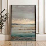 Abstract 1966 Canvas Art 60 x 40 cm / Stretched on hidden frame
