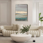 Abstract 1966 Canvas Art 60 x 40 cm / Stretched on hidden frame
