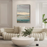 Abstract 1966 Canvas Art 60 x 40 cm / Stretched on hidden frame