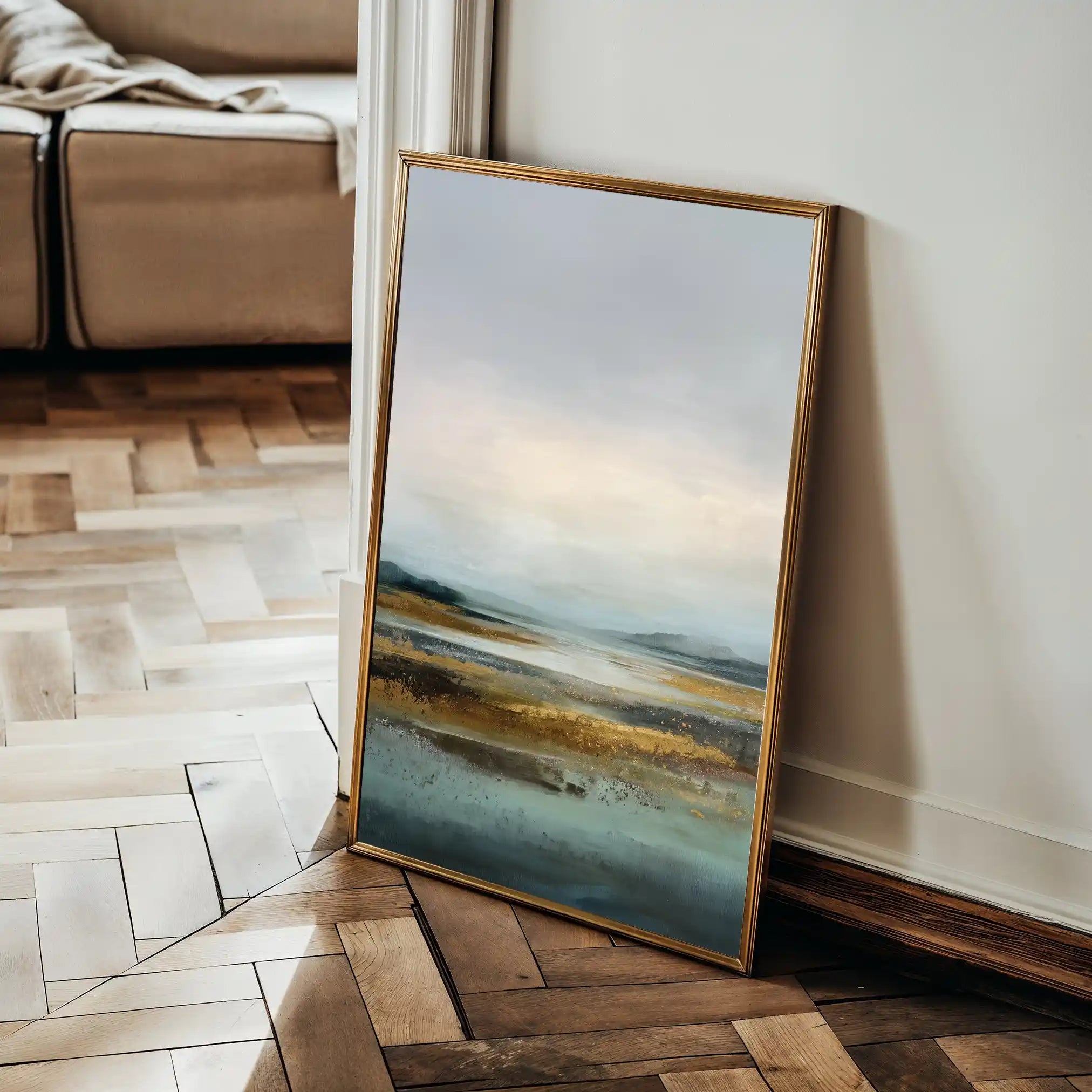 Abstract 1967 Canvas Art 60 x 40 cm / Stretched on hidden frame