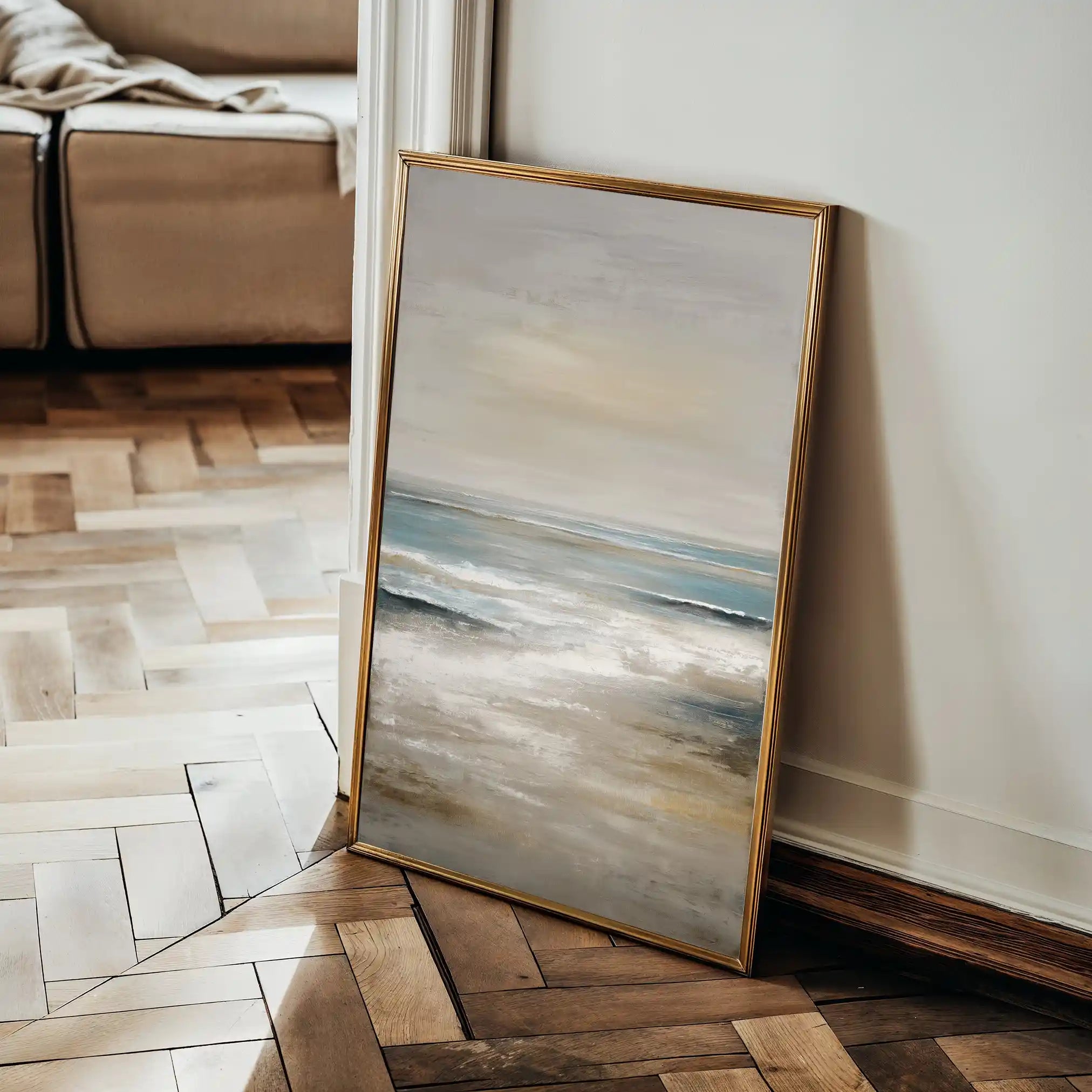 Abstract 1969 Canvas Art 60 x 40 cm / Stretched on hidden frame