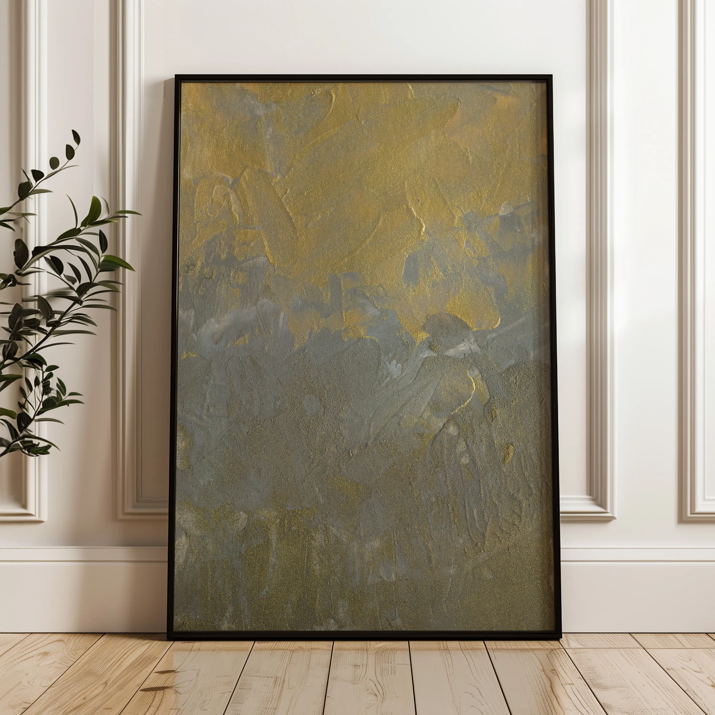 Abstract Canvas Wall Art WAD197-A 90 x 60 cm / Stretched on hidden frame