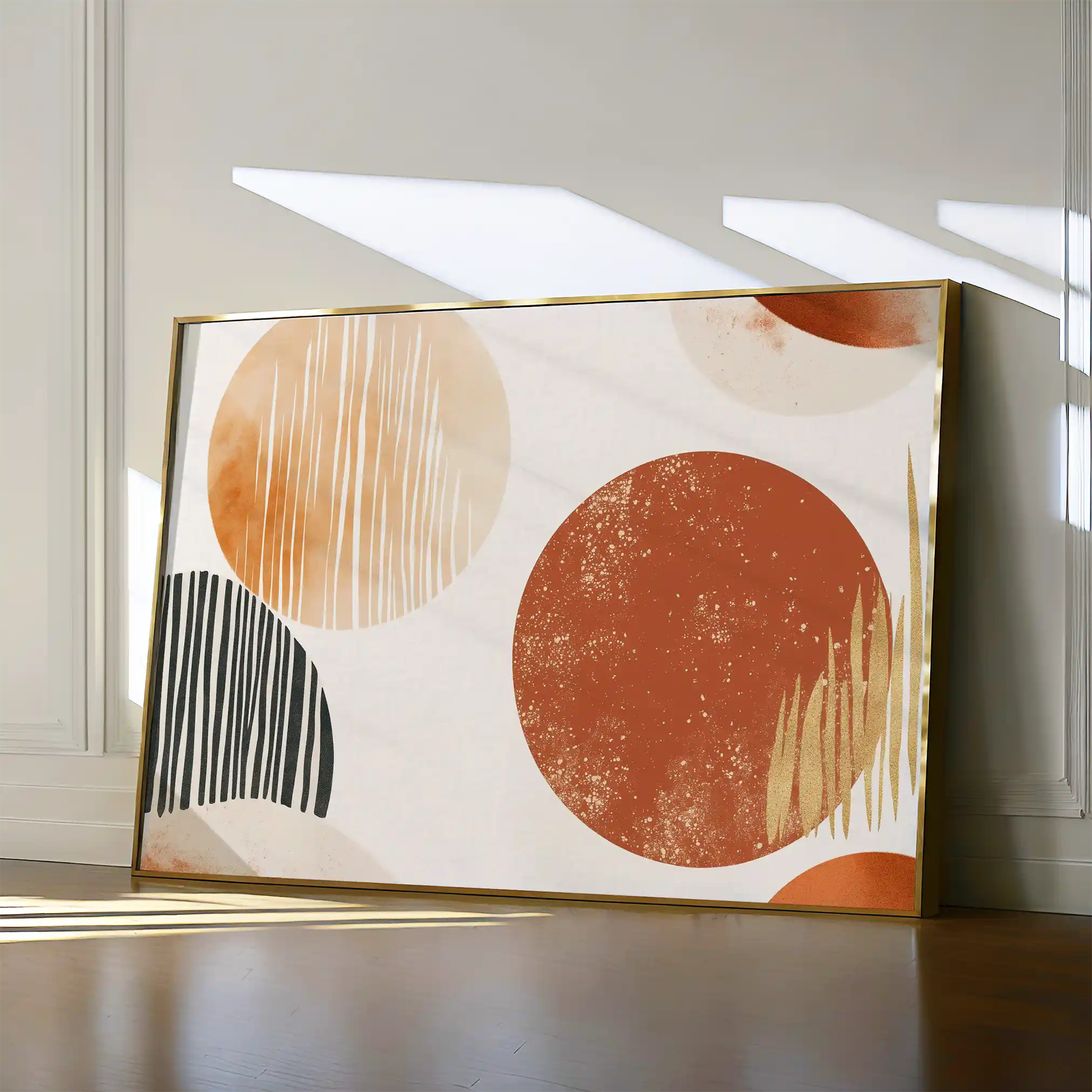 Boho 197 Canvas Art 90 x 60 cm / Stretched on hidden frame