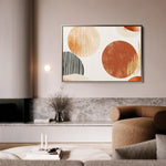 Boho 197 Canvas Art 90 x 60 cm / Stretched on hidden frame
