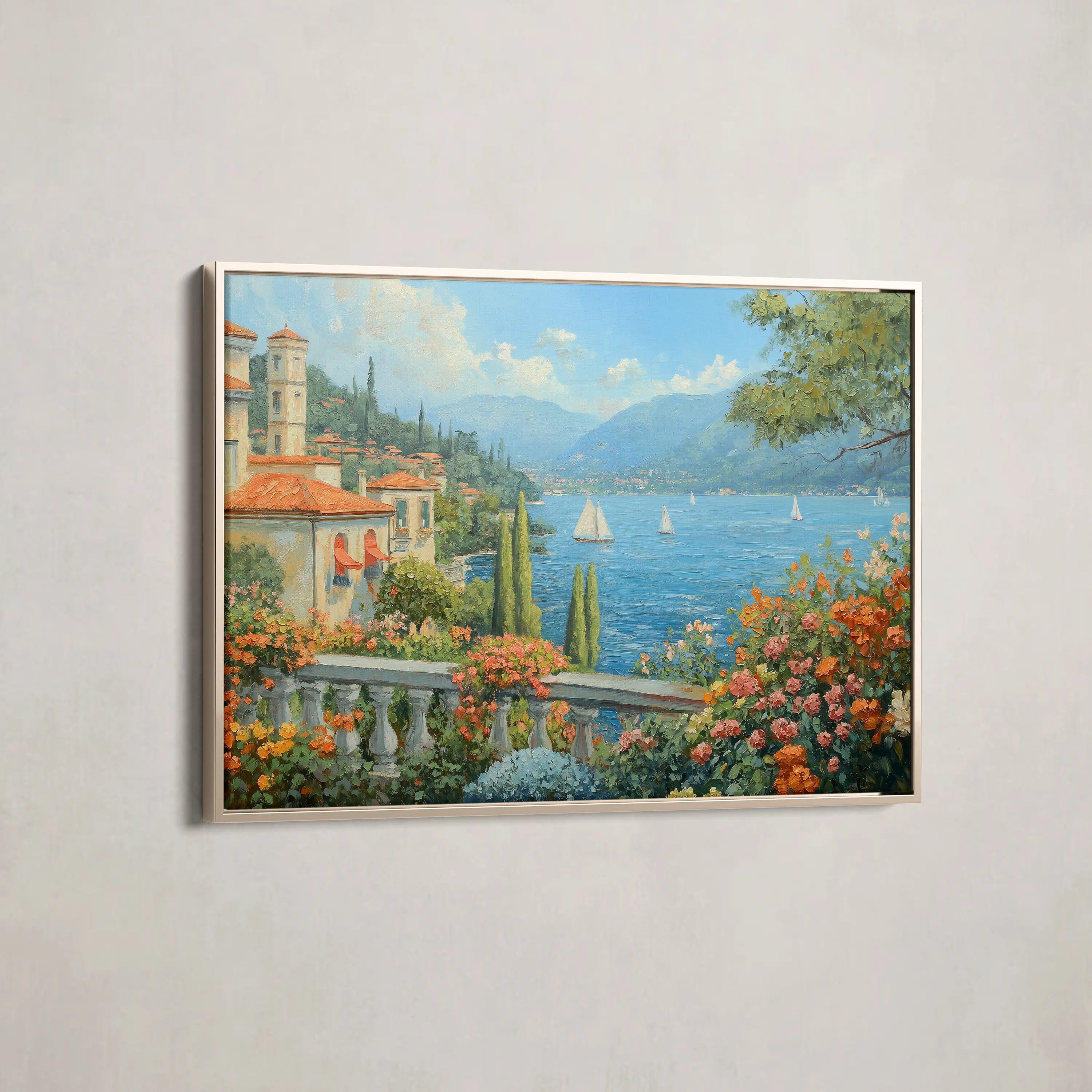 Landscape Canvas Wall Art WAD197-L 90 x 60 cm / Stretched on hidden frame