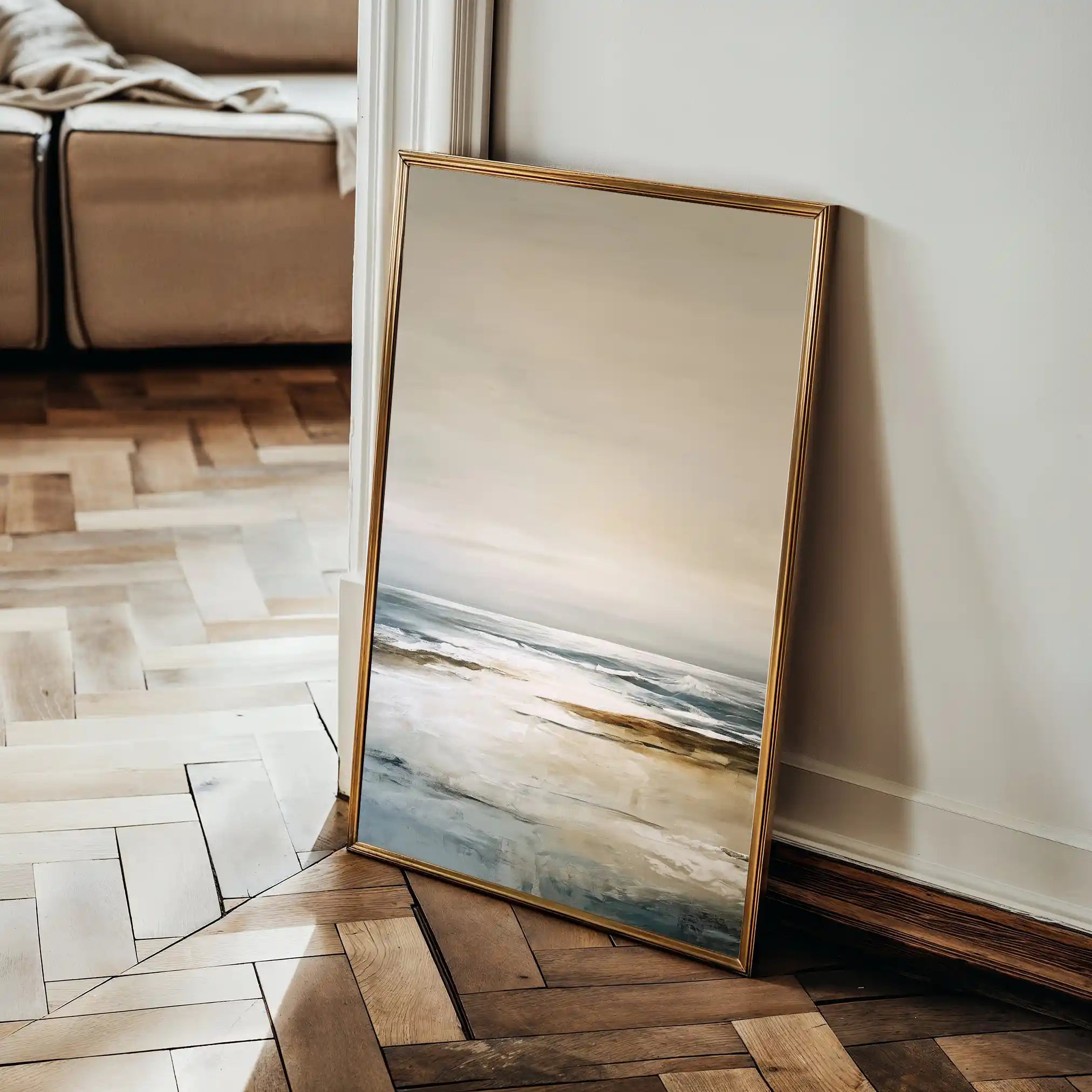 Abstract 1970 Canvas Art 60 x 40 cm / Stretched on hidden frame