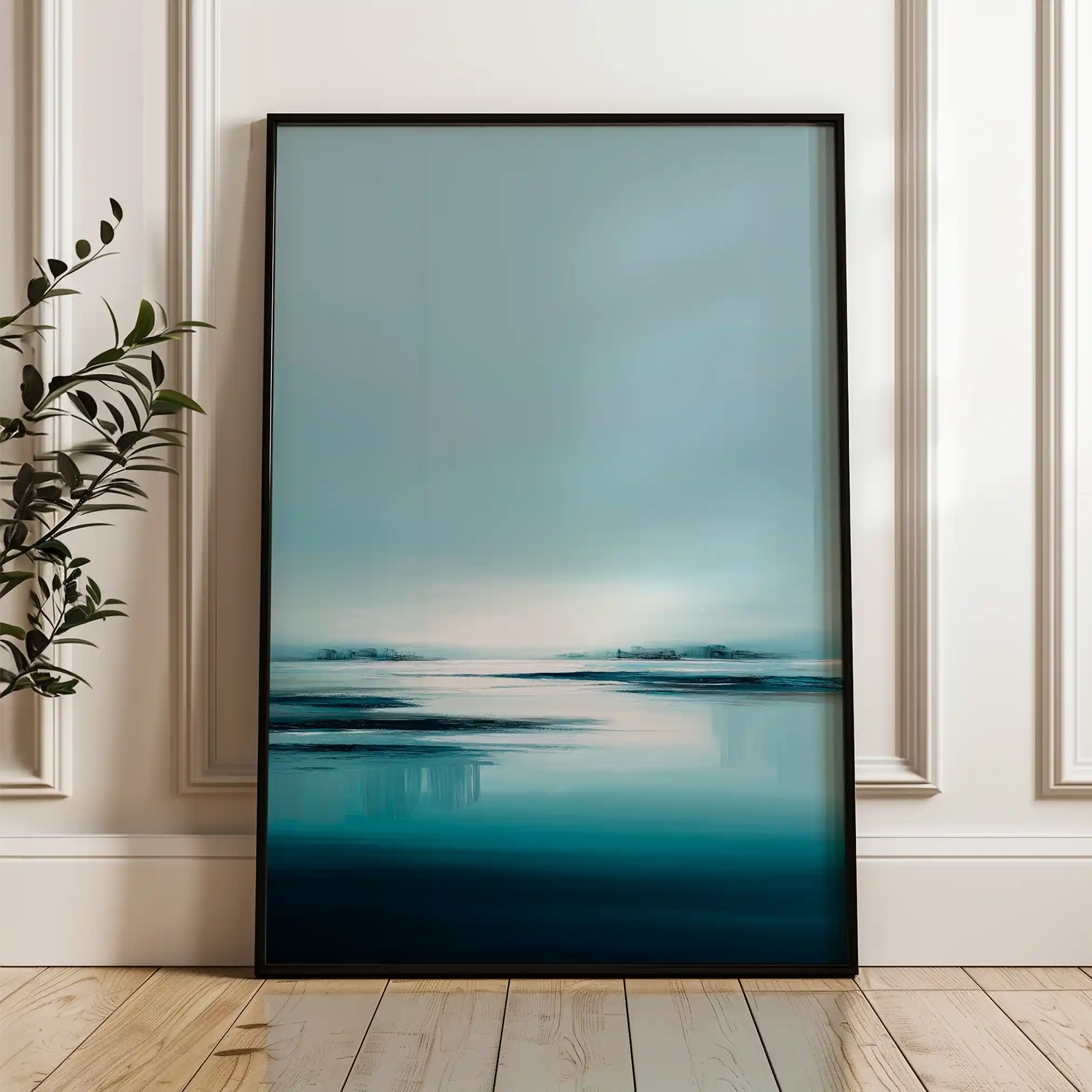 Abstract 1973 Canvas Art 60 x 40 cm / Stretched on hidden frame