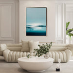 Abstract 1973 Canvas Art 60 x 40 cm / Stretched on hidden frame