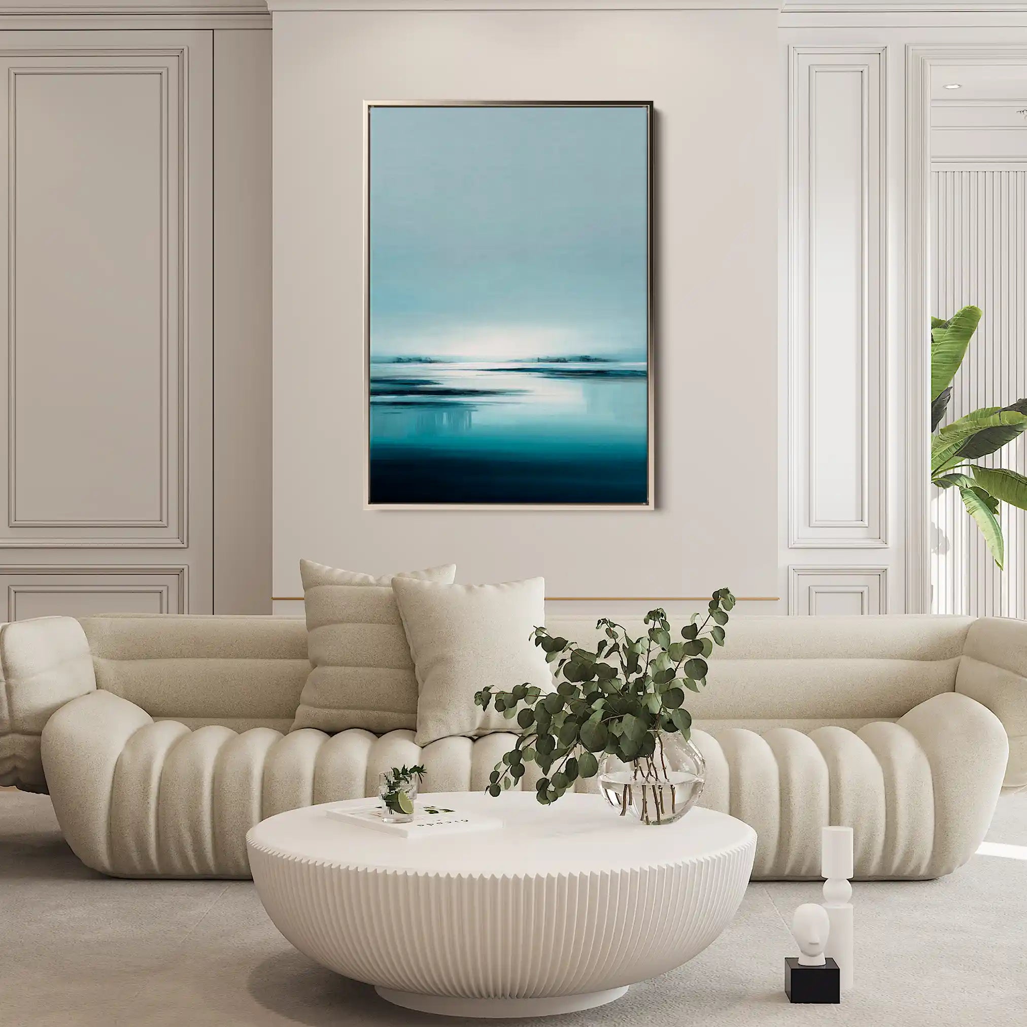 Abstract 1973 Canvas Art 60 x 40 cm / Stretched on hidden frame