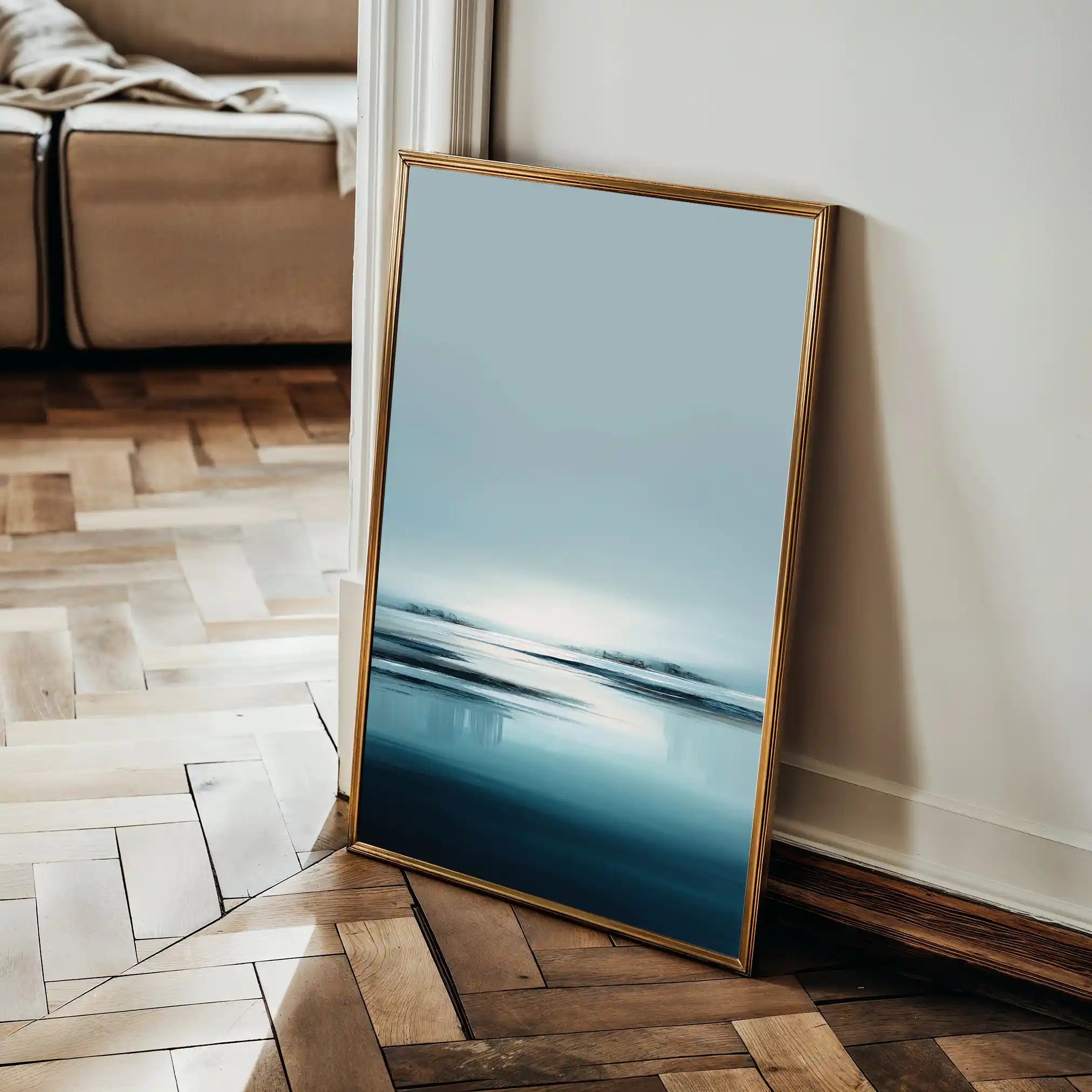 Abstract 1973 Canvas Art 60 x 40 cm / Stretched on hidden frame