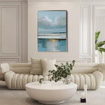Abstract 1974 Canvas Art 60 x 40 cm / Stretched on hidden frame