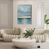 Abstract 1974 Canvas Art 60 x 40 cm / Stretched on hidden frame