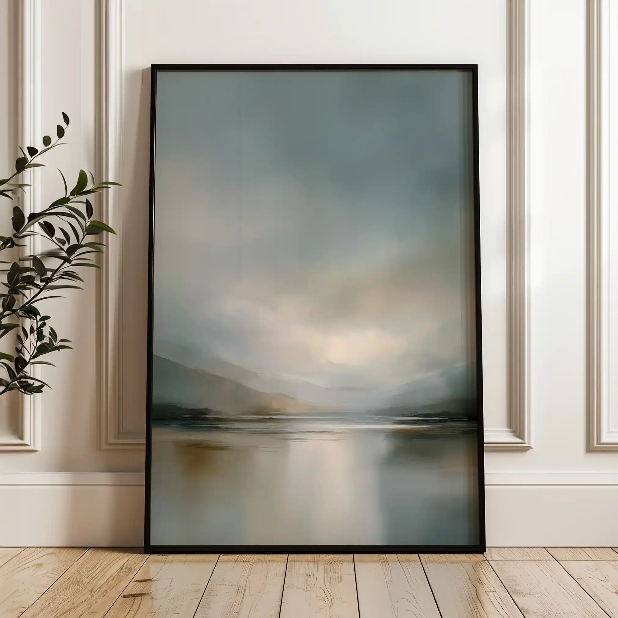 Abstract 1976 Canvas Art 60 x 40 cm / Stretched on hidden frame
